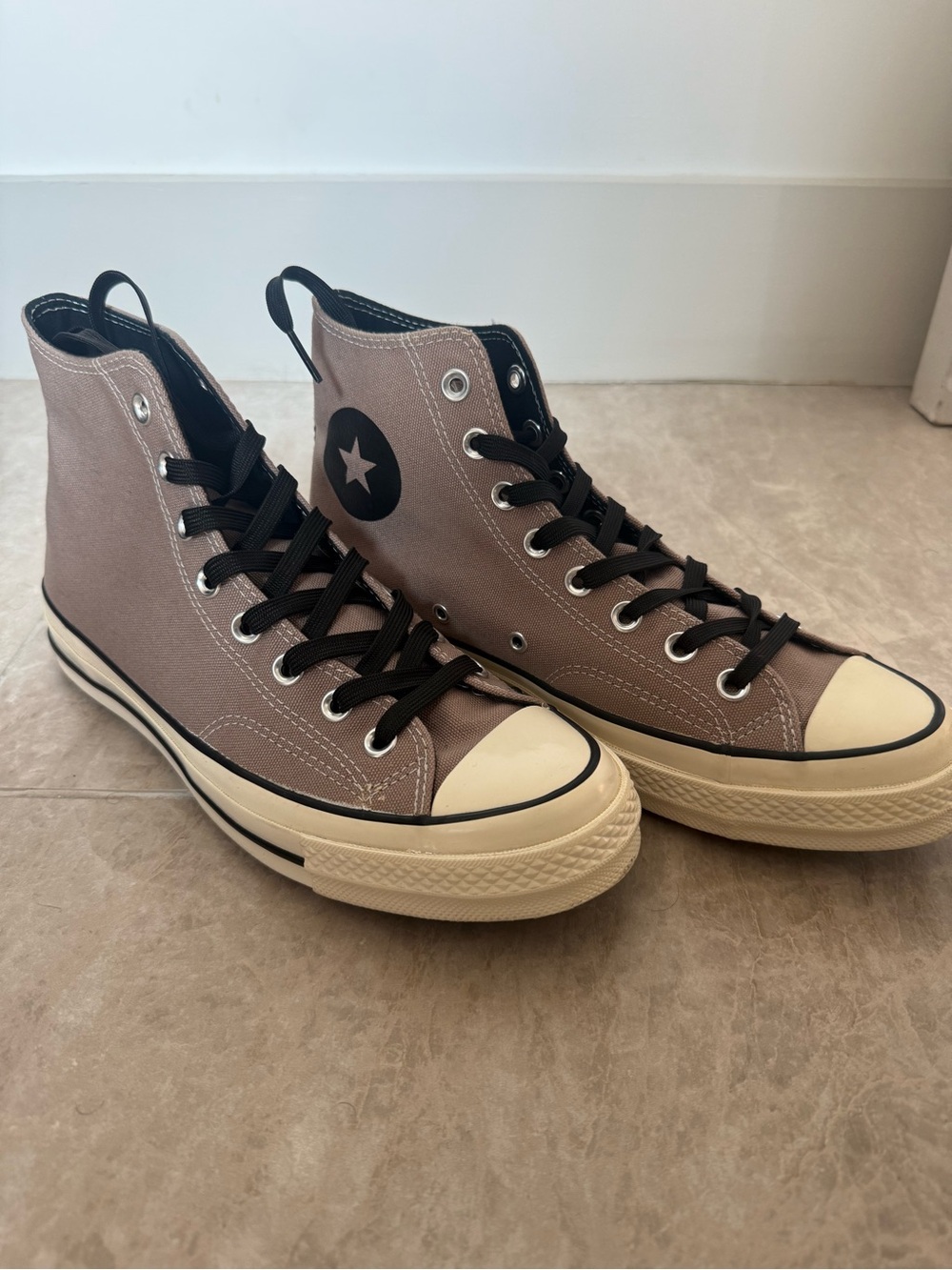 Converse Chuck 70 High Top Sneakers in Sepia Stone, Canvas